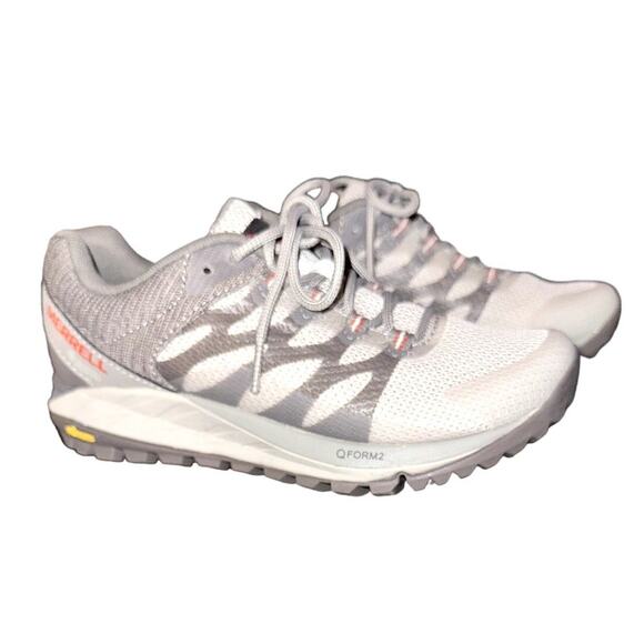 Merrell Antora 2 Moonbeam Running Shoes Gore-Tex Vibram -5.5 - Picture 2 of 9